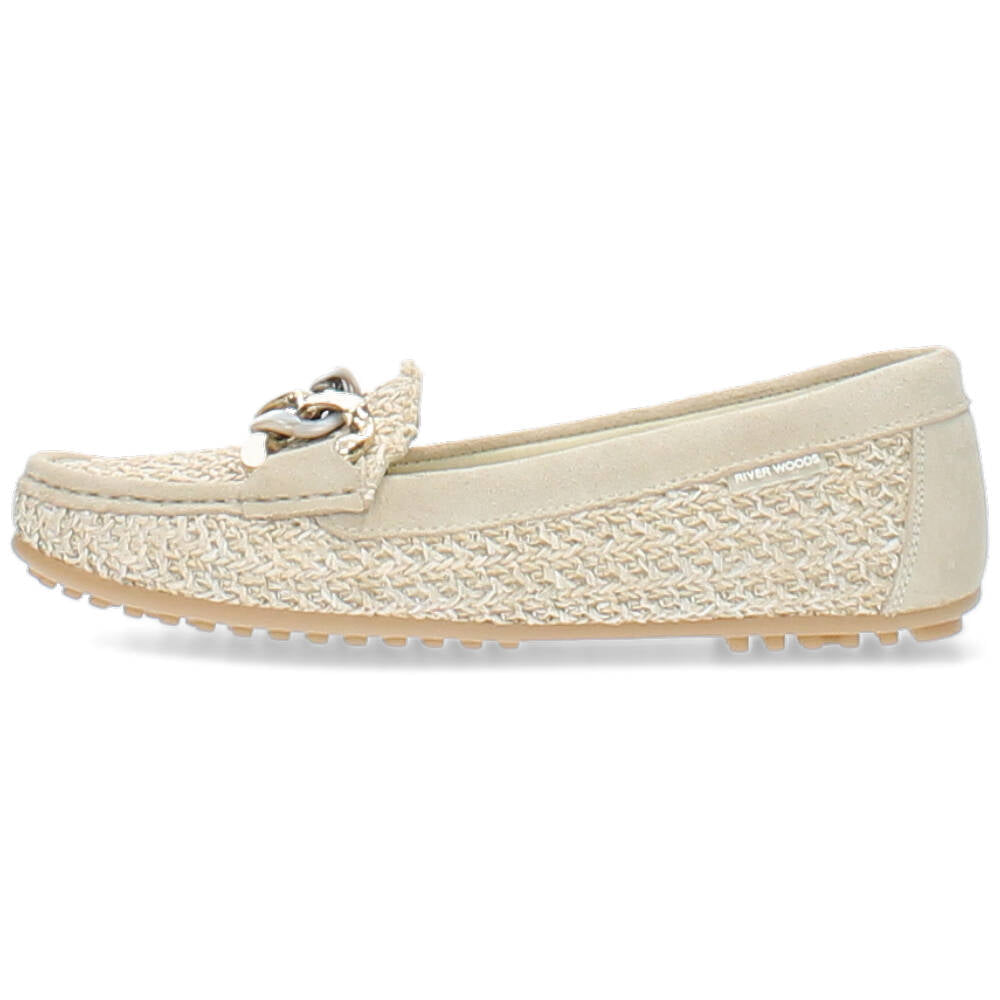 beige mocassin