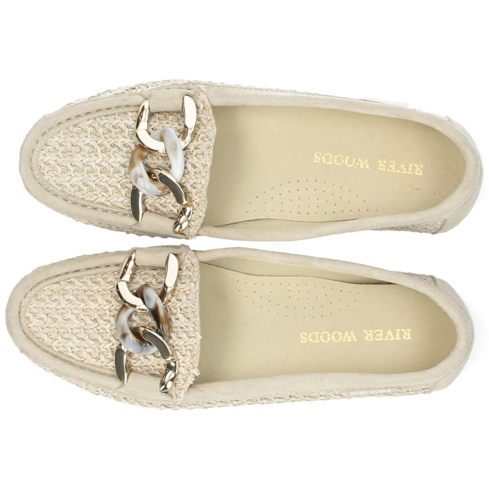 beige mocassin