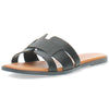 zwarte slipper