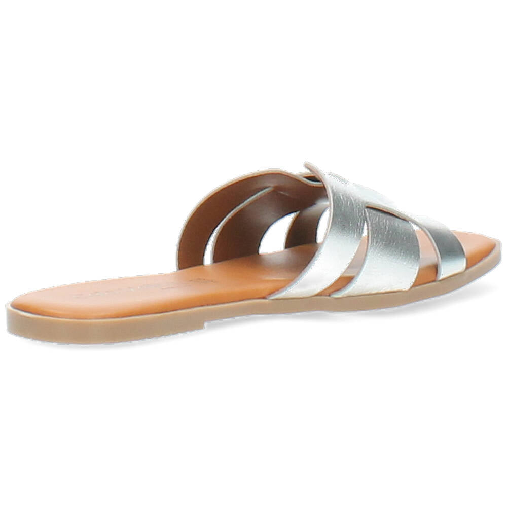 zilveren slipper