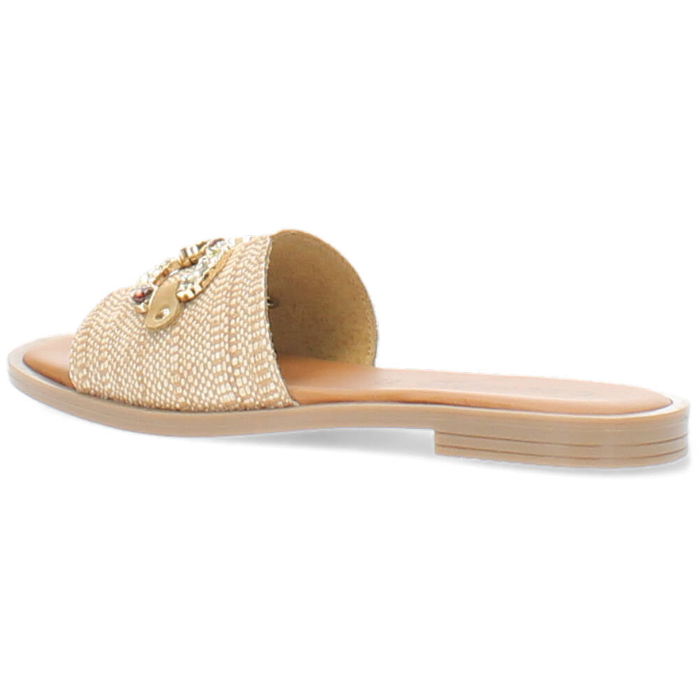 beige slipper