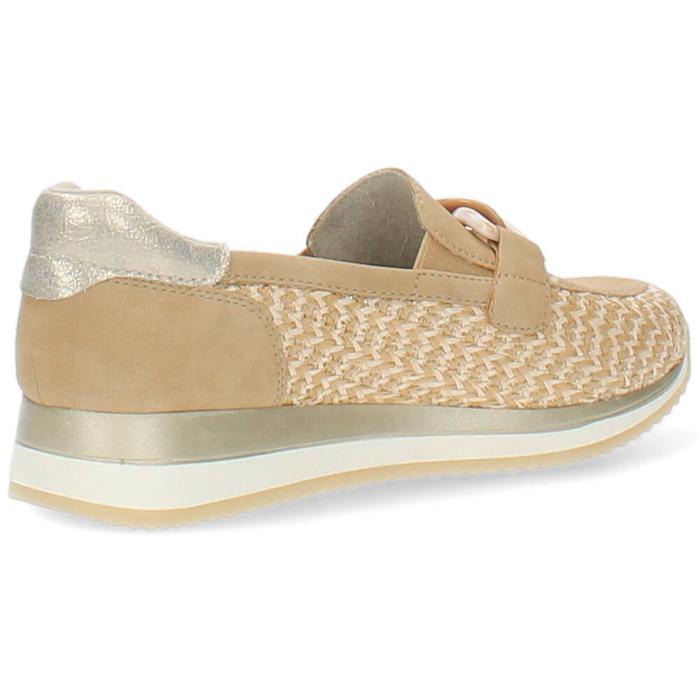 beige mocassin