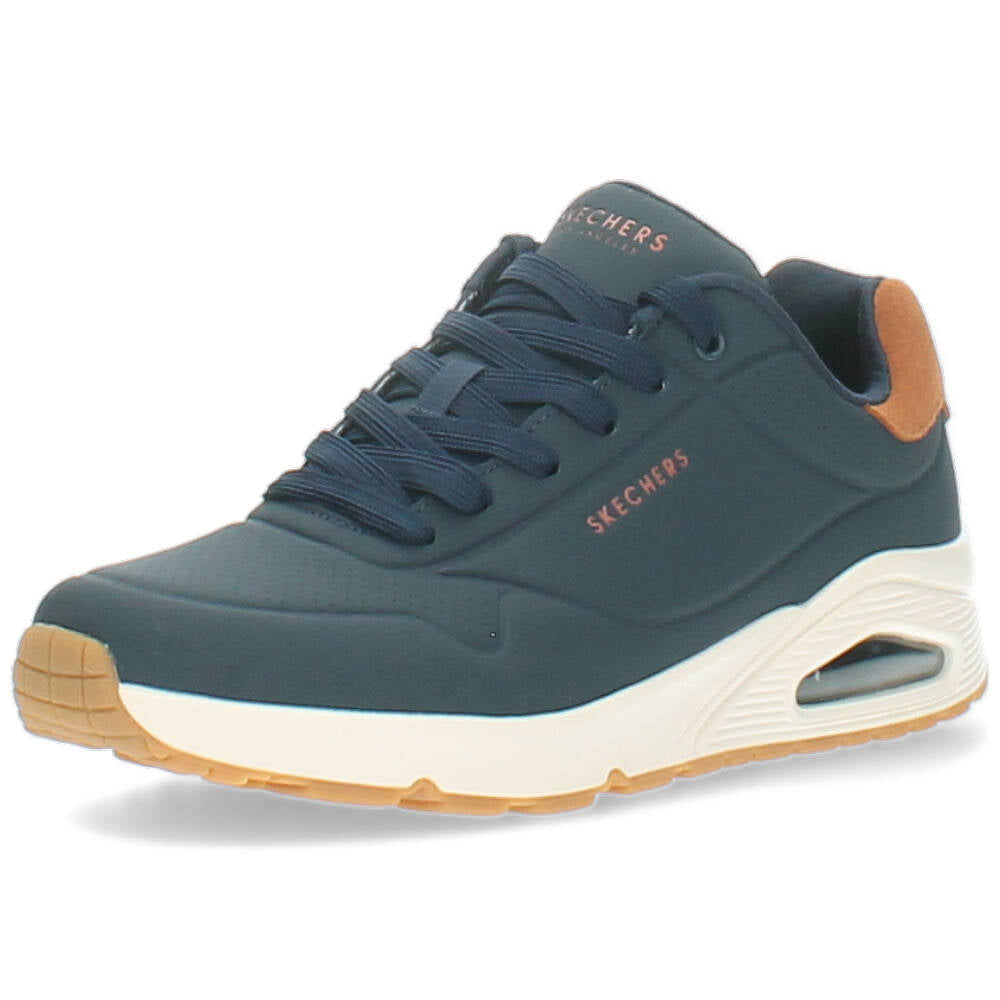 blauwe sneaker
