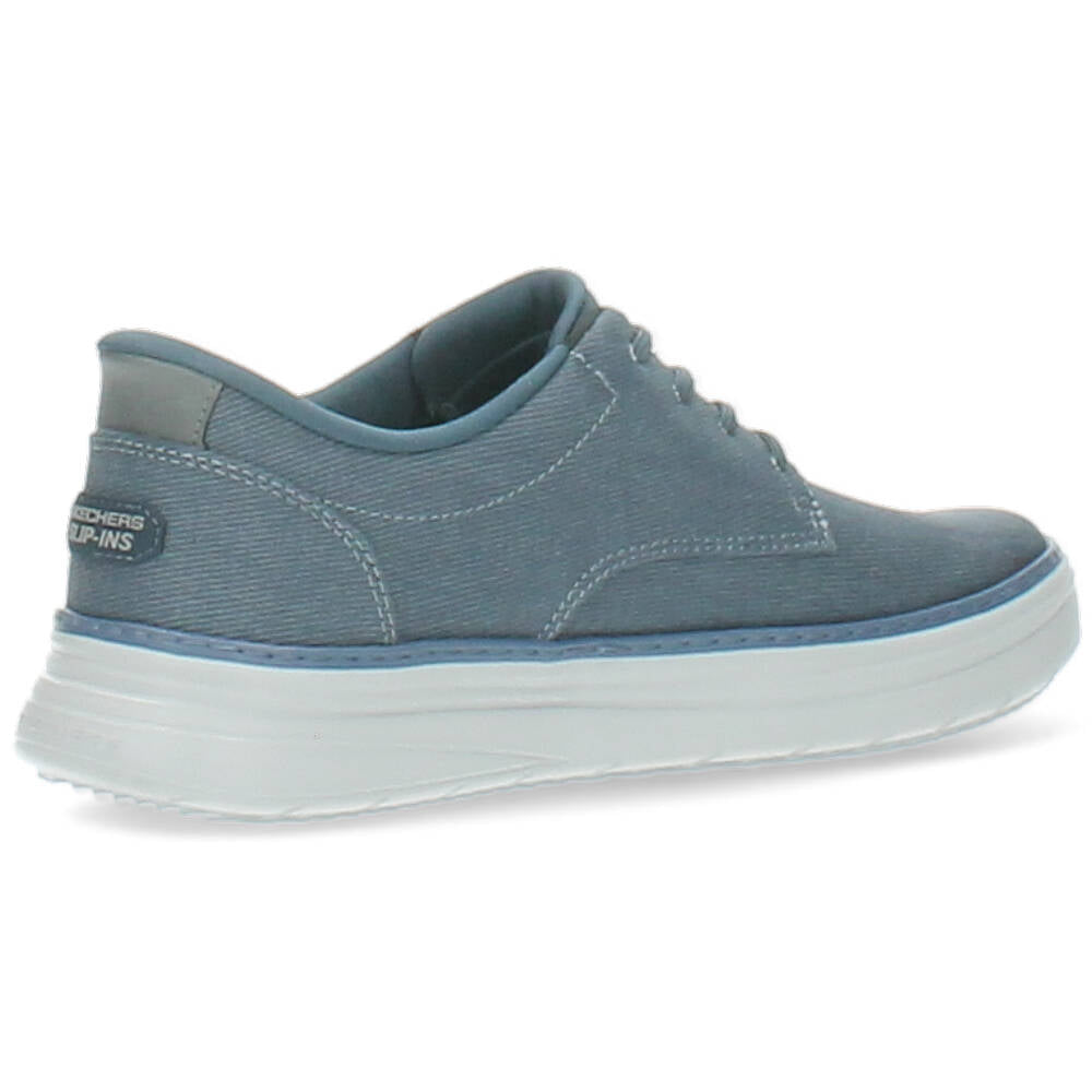 blauwe sneaker
