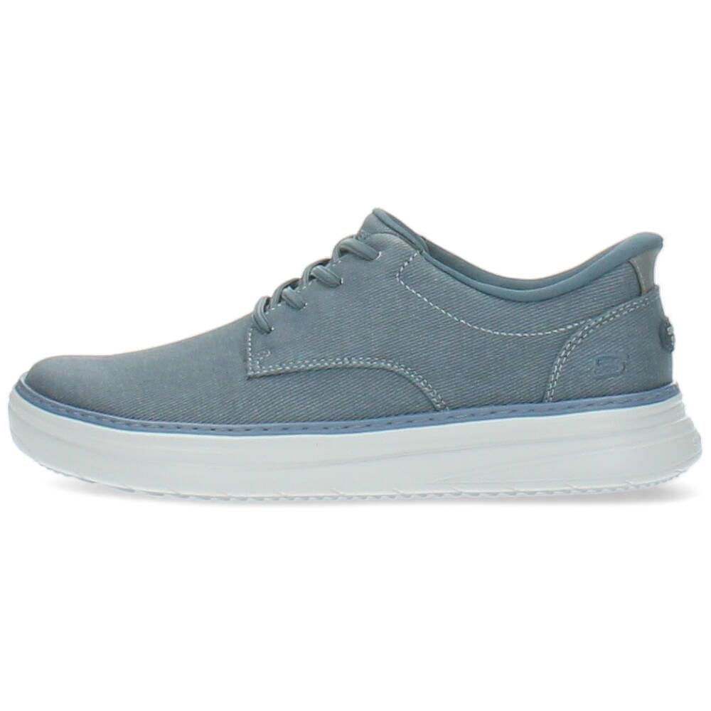 blauwe sneaker