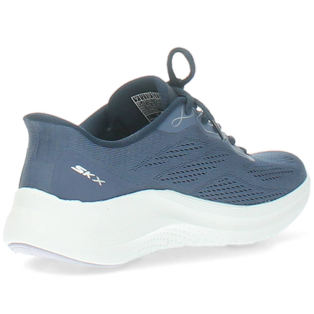 blauwe sneaker