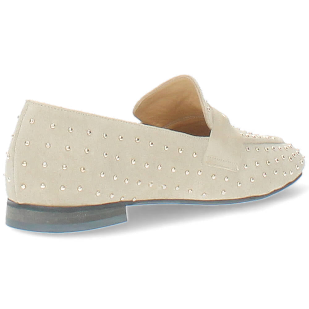 beige loafer
