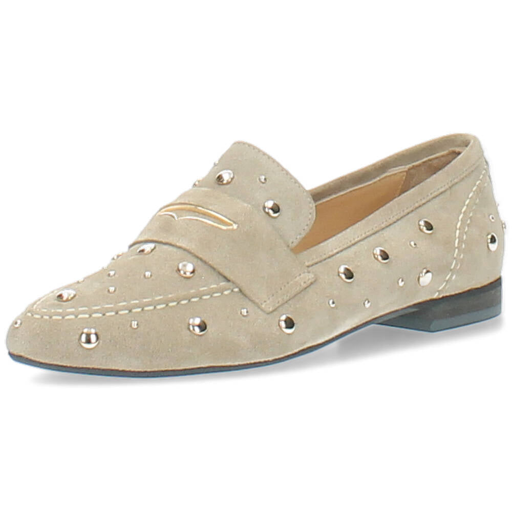 taupe loafer