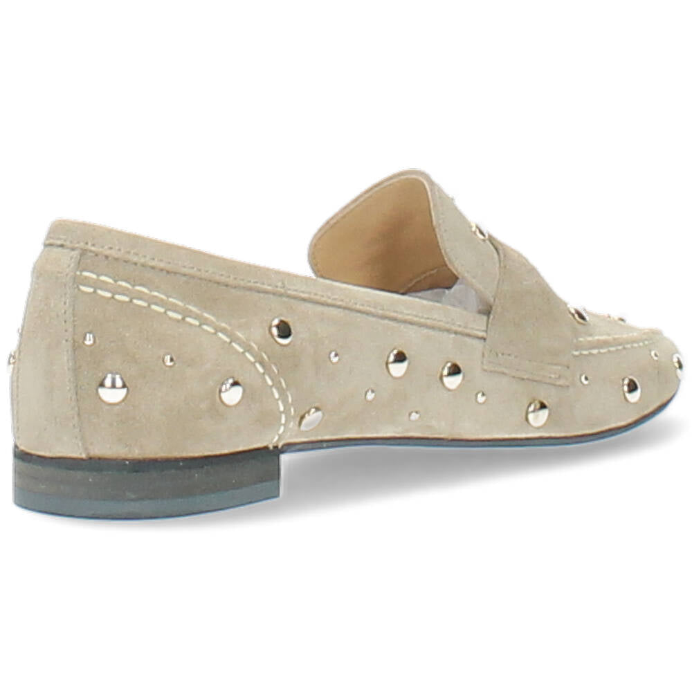 taupe loafer