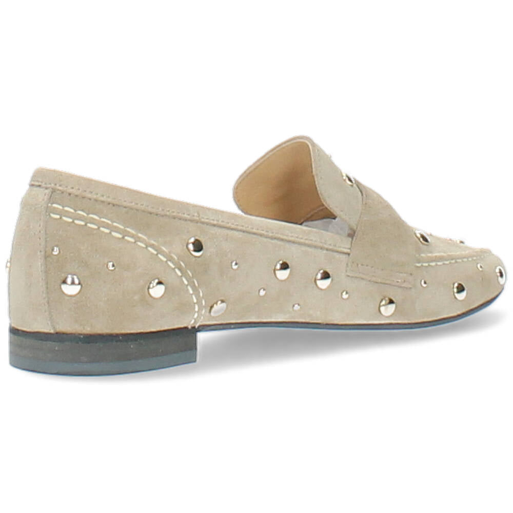 taupe loafer