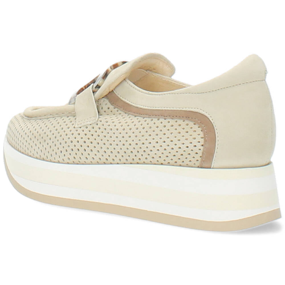 beige mocassin