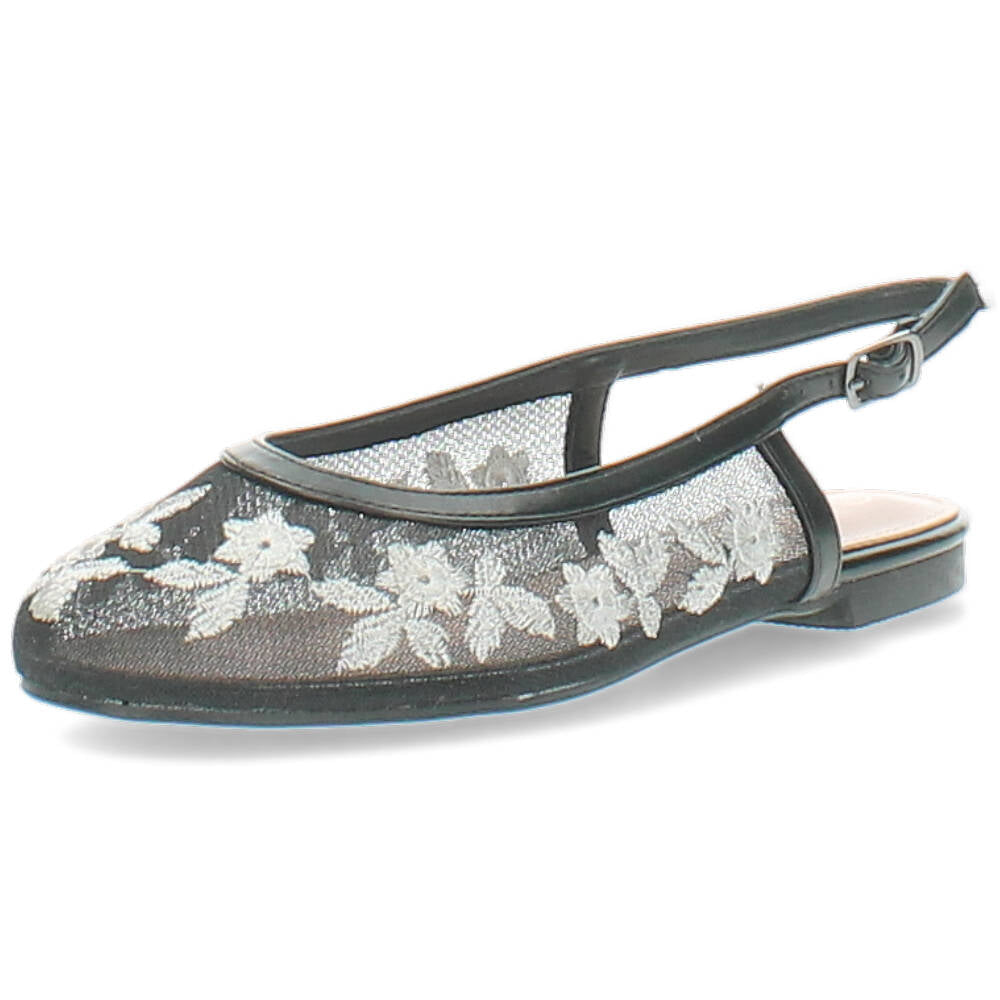 zwarte slingback