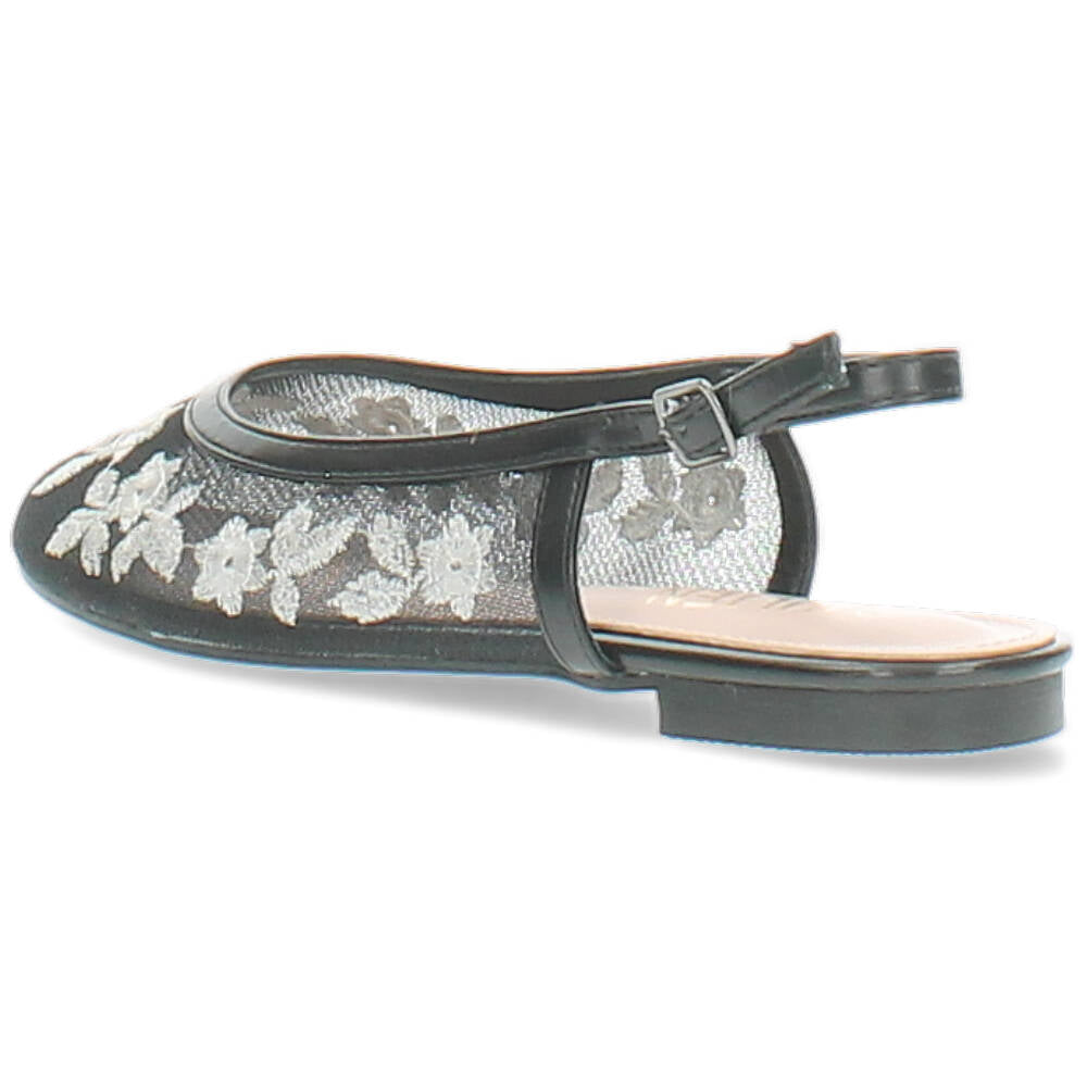 zwarte slingback
