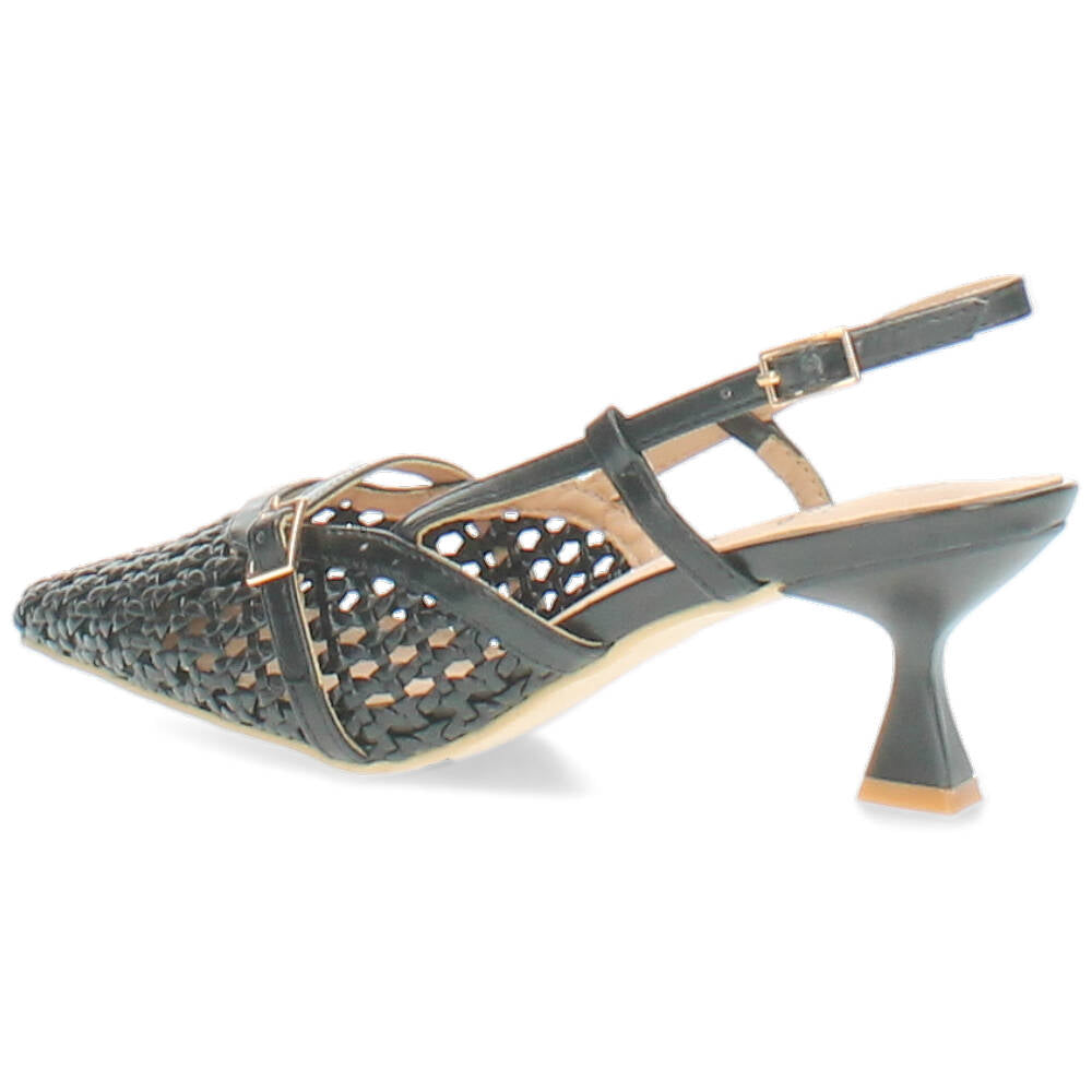 zwarte slingback