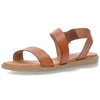 cognac sandaal