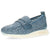 blauwe mocassin