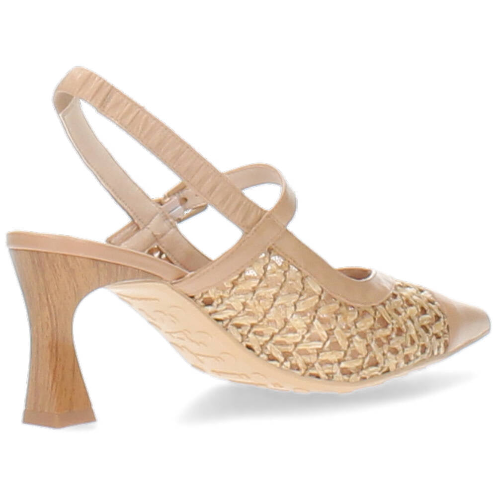 camel slingback