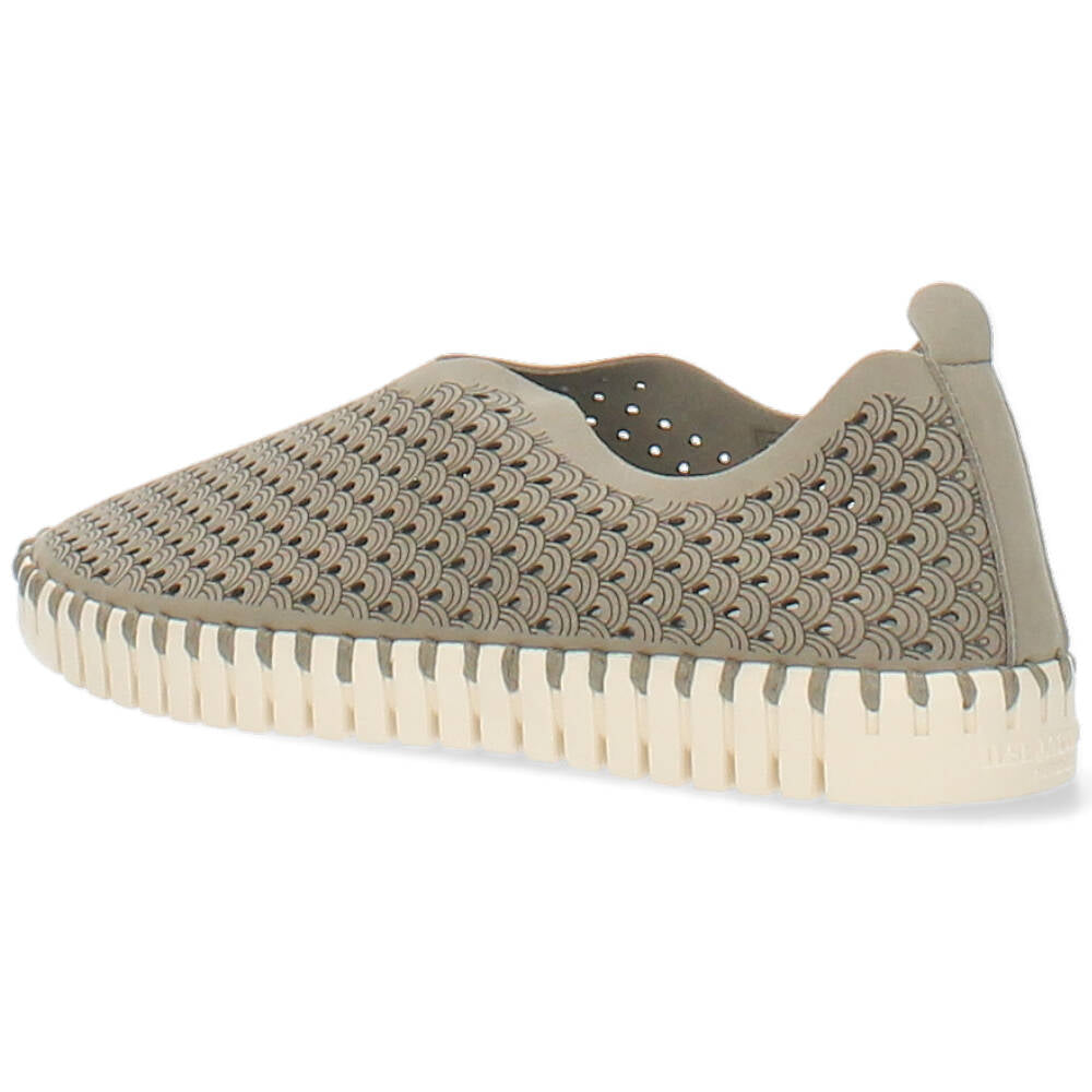 taupe slip-on