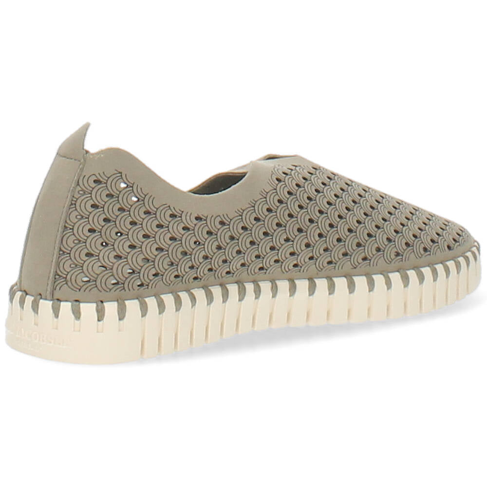 taupe slip-on