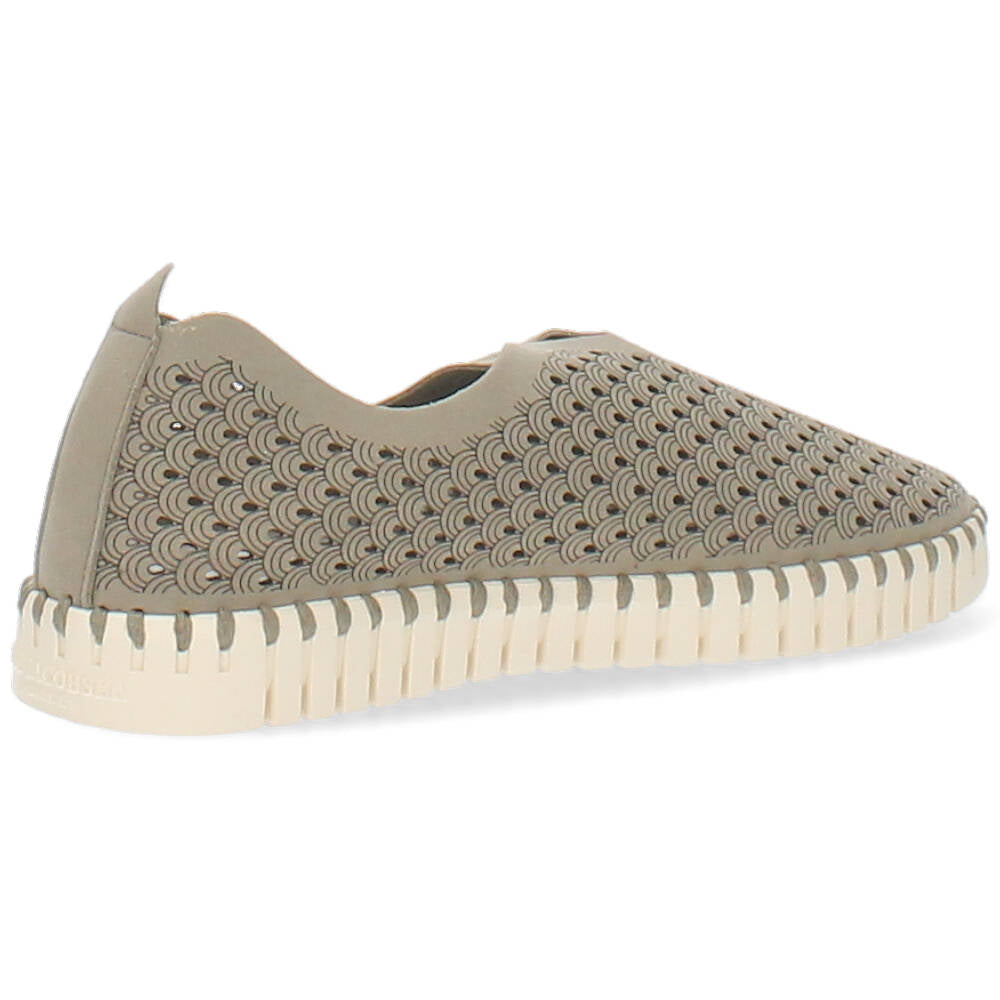 taupe slip-on