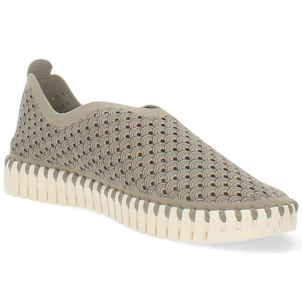 taupe slip-on