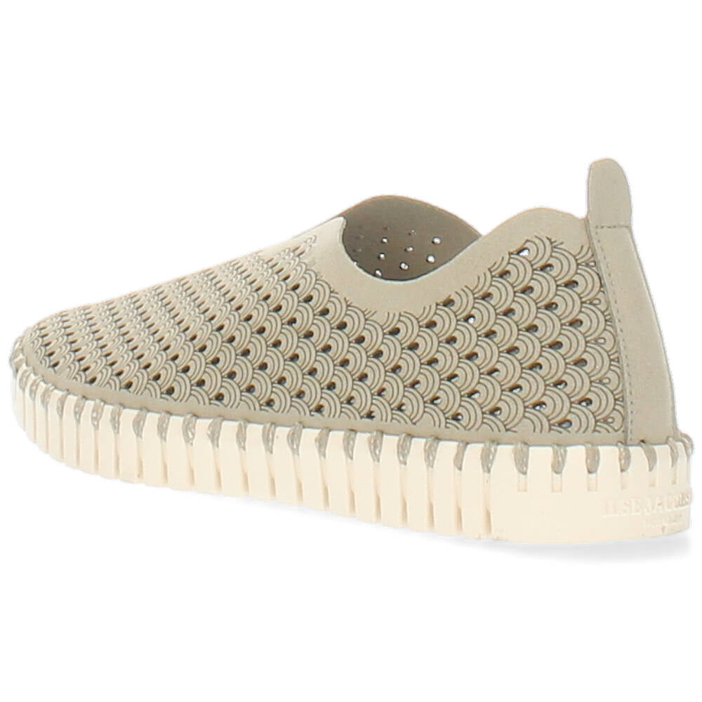 grijze slip-on
