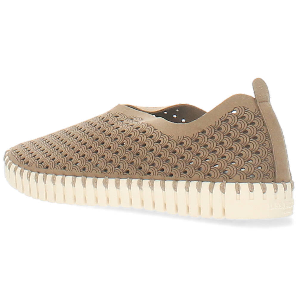 bruine slip-on