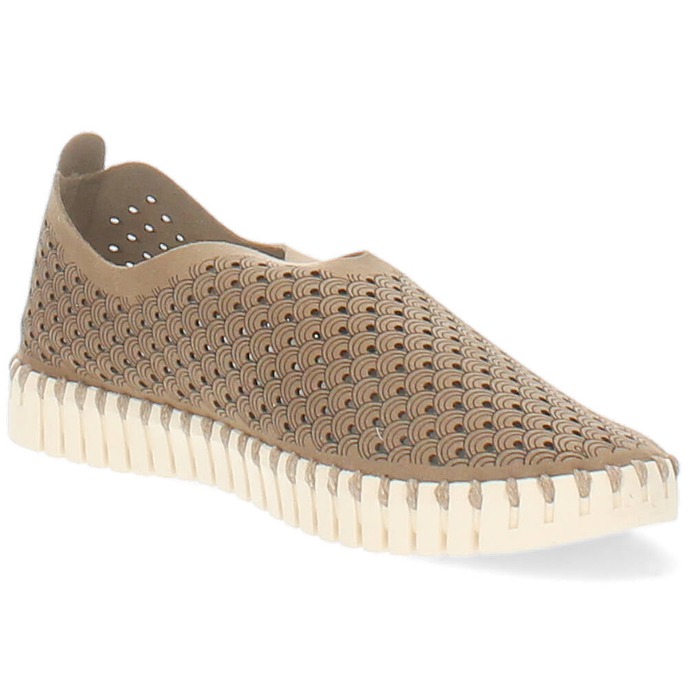 bruine slip-on