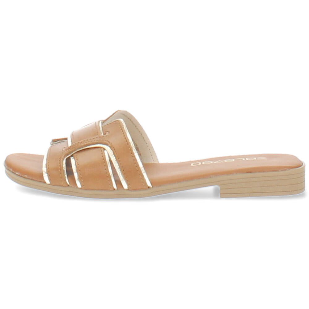 cognac slipper