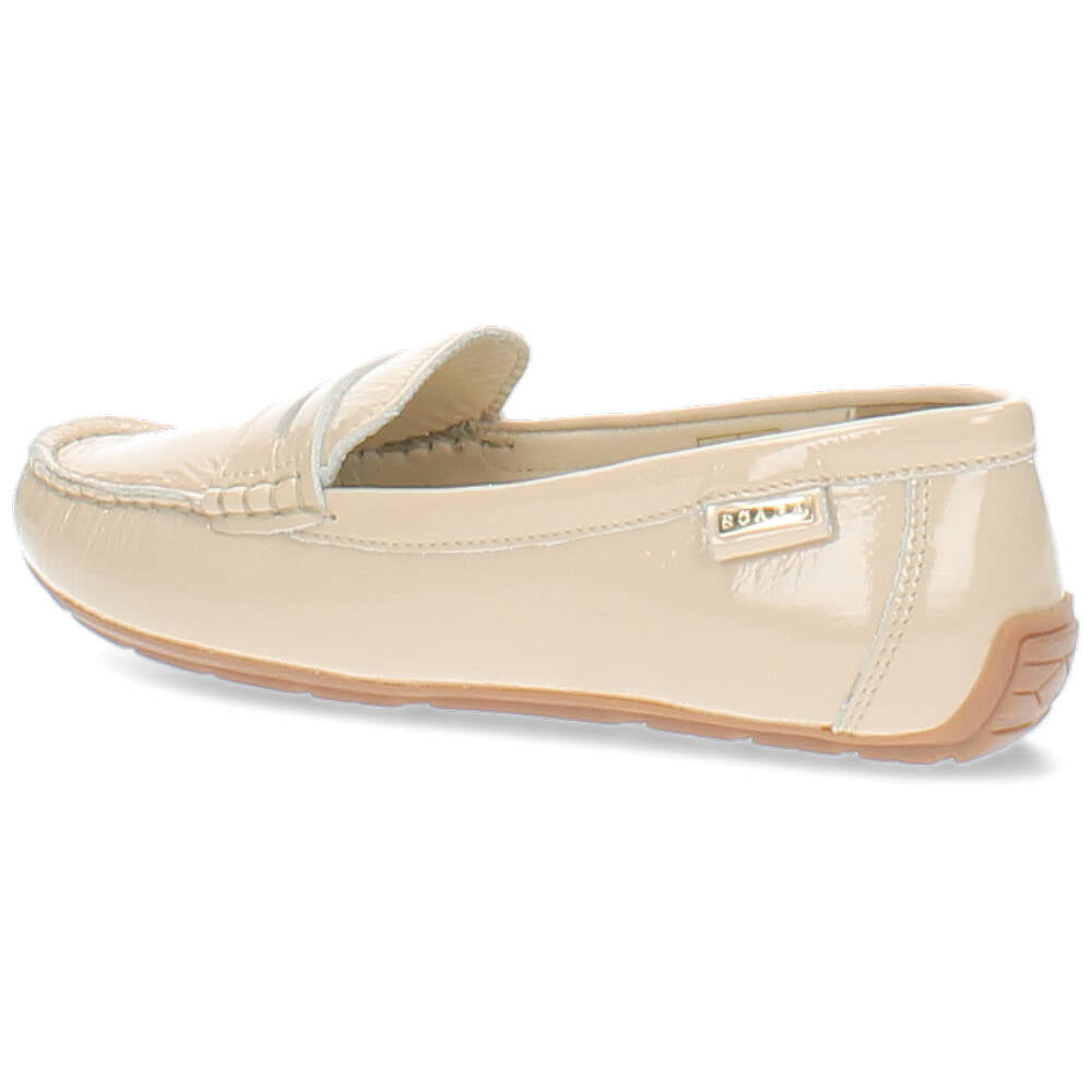 beige mocassin