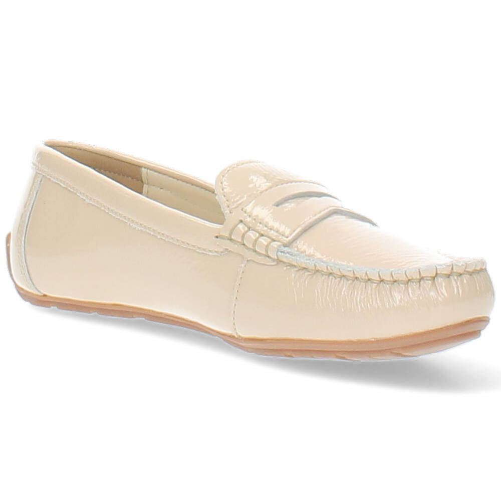 beige mocassin