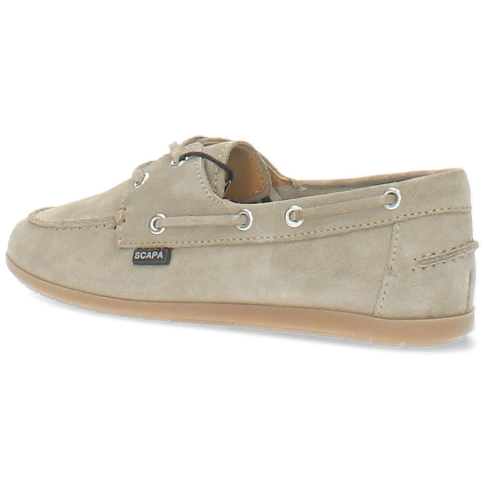 taupe bootschoen