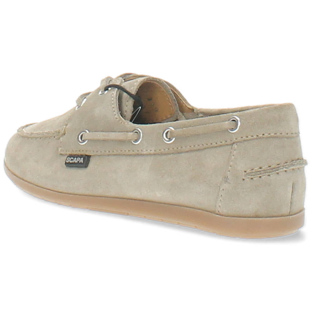 taupe bootschoen