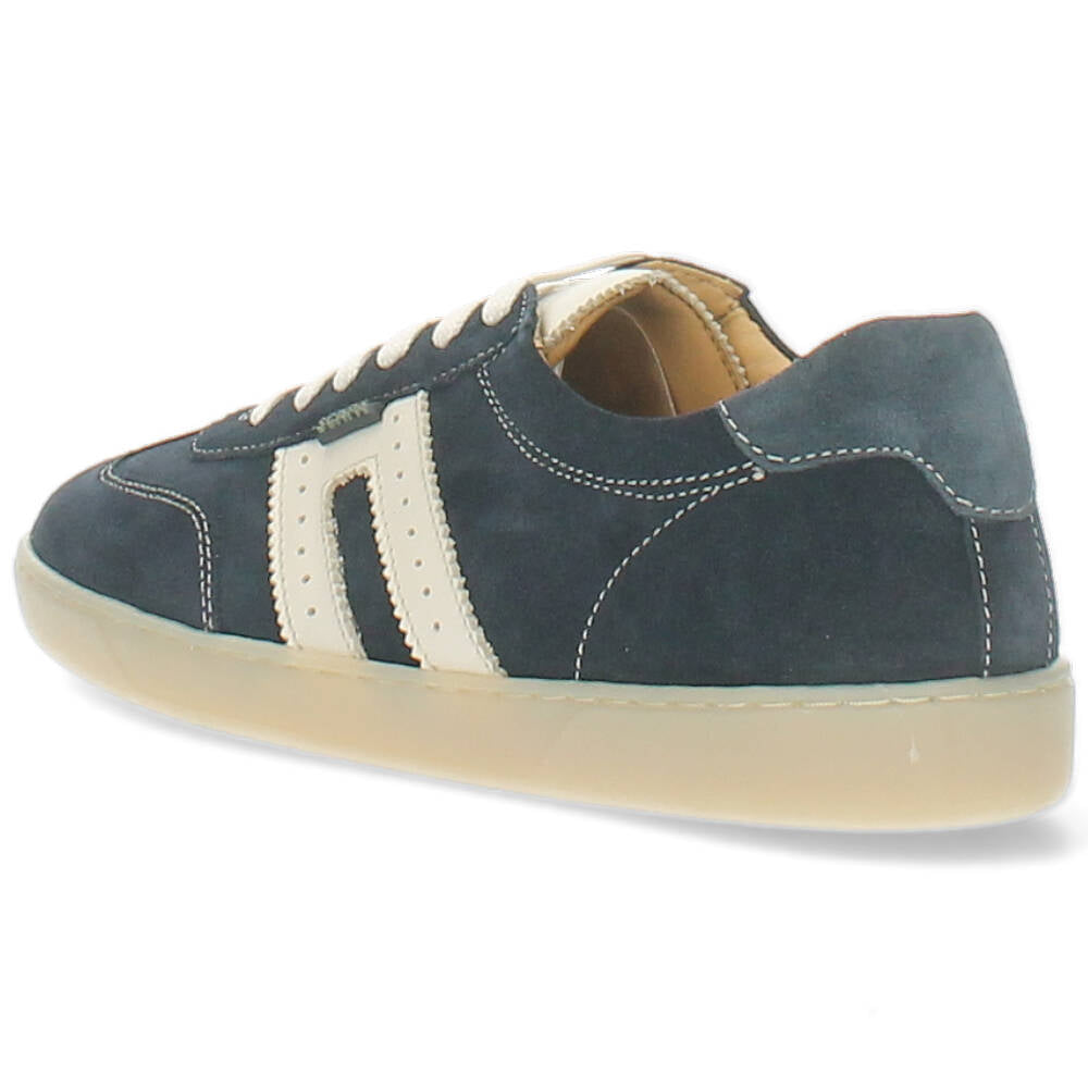 blauwe sneaker