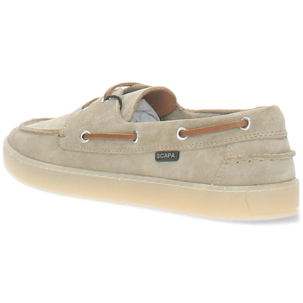 taupe bootschoen