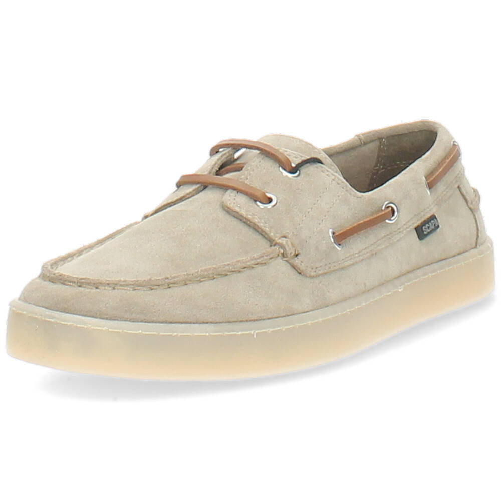 taupe bootschoen