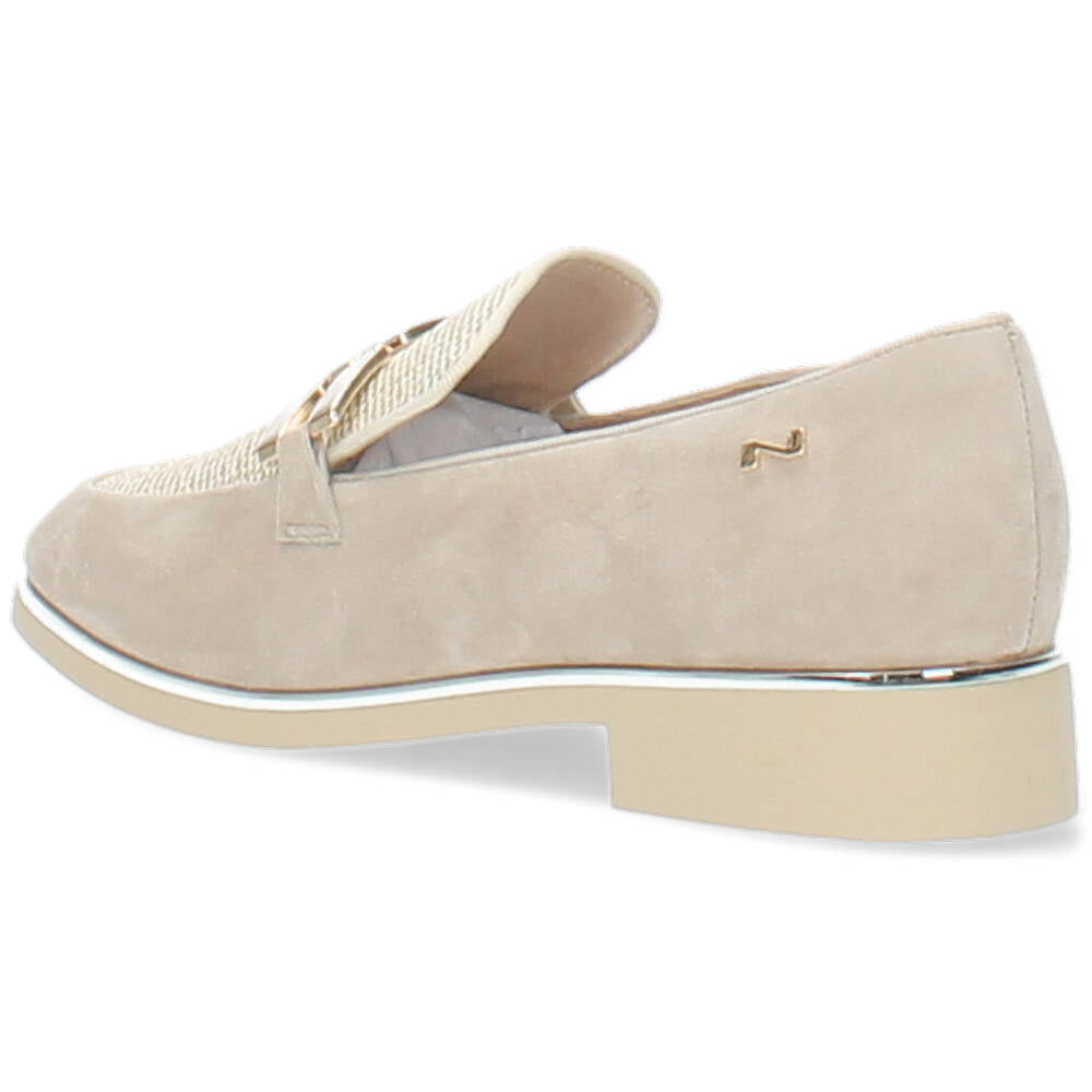 beige loafer