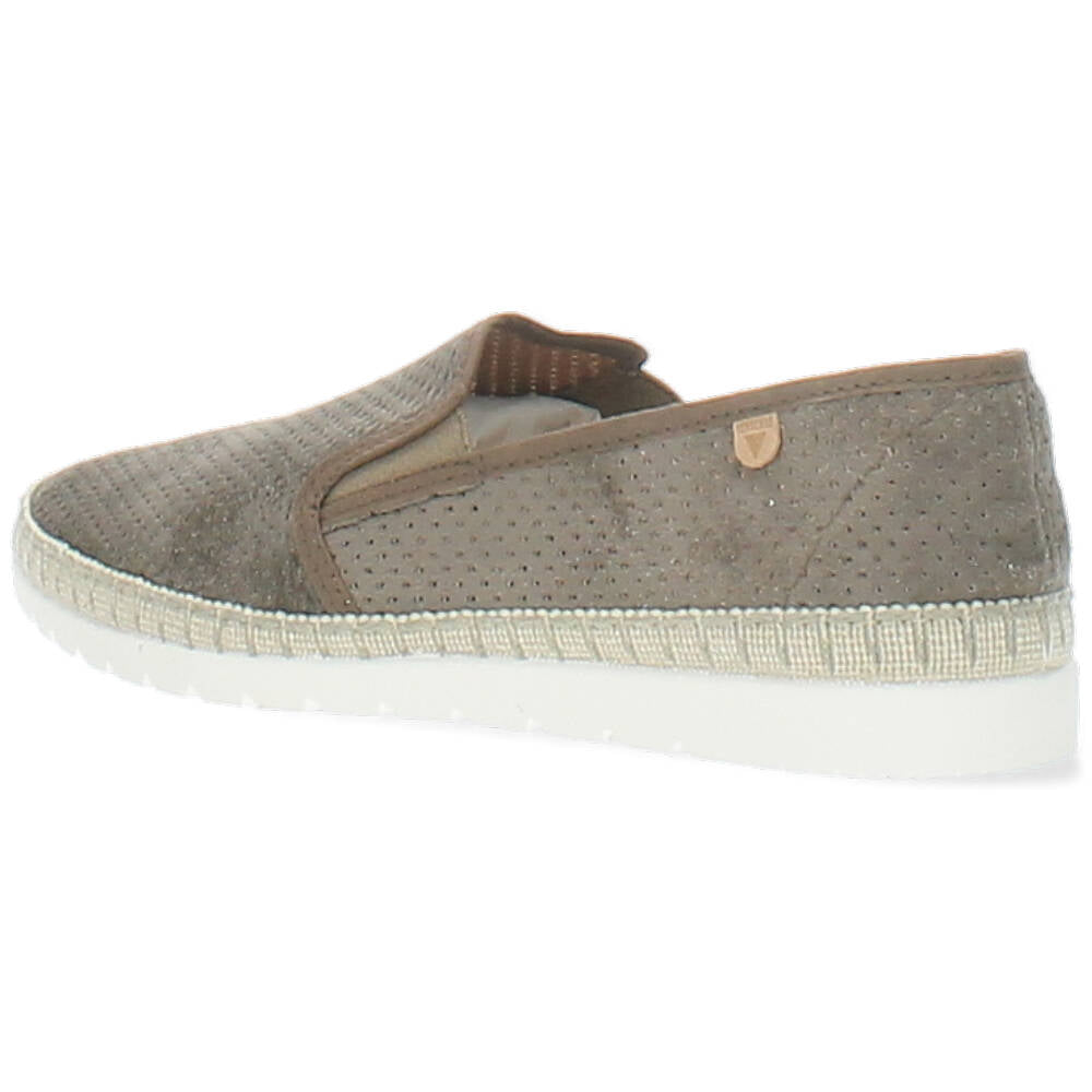 bruine espadrilles