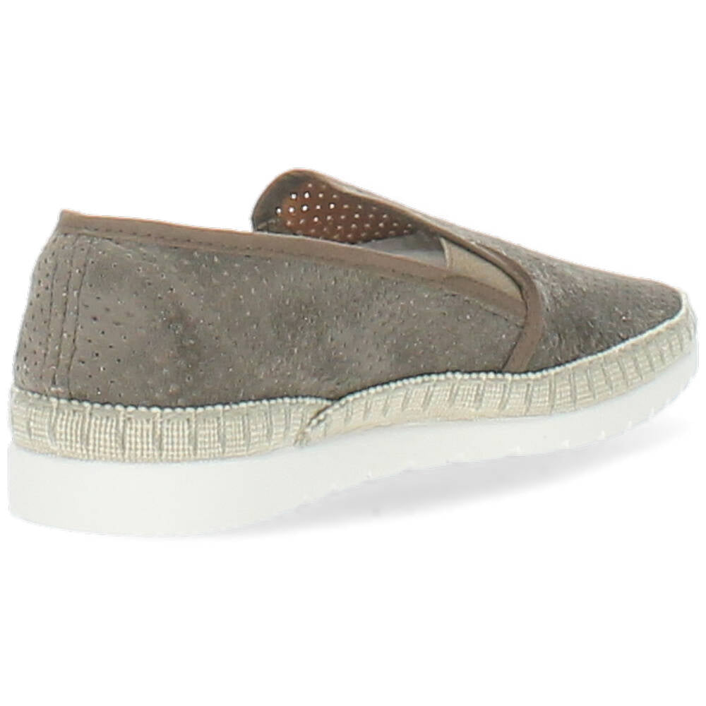 bruine espadrilles