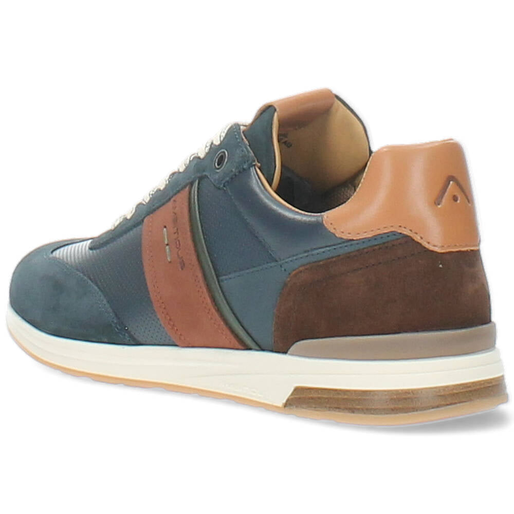 blauwe sneaker
