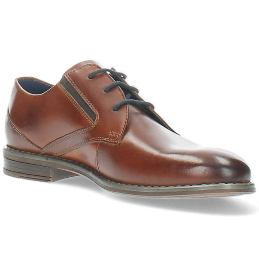 cognac geklede schoen