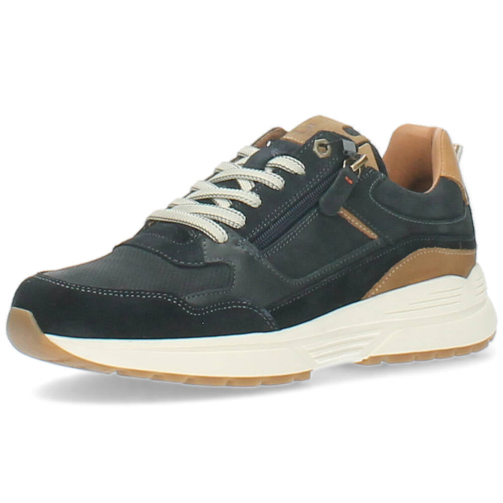 blauwe sneaker