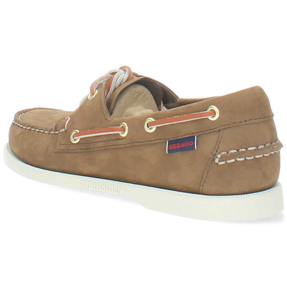 donkerbruine bootschoen