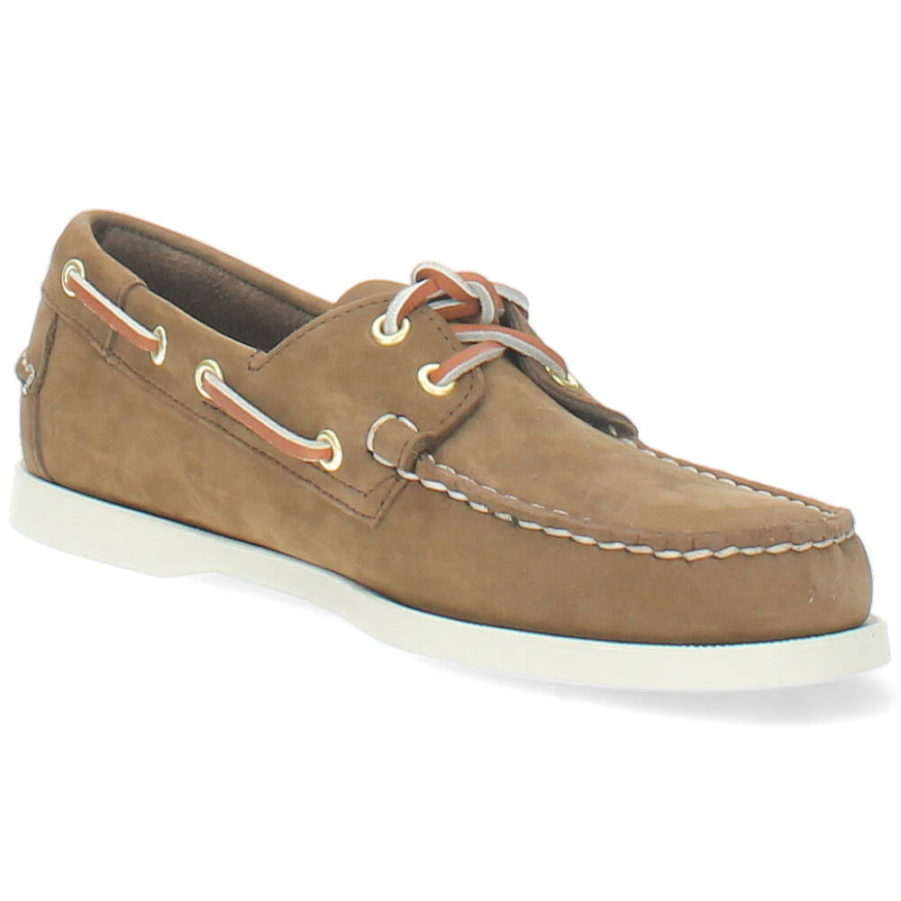 donkerbruine bootschoen