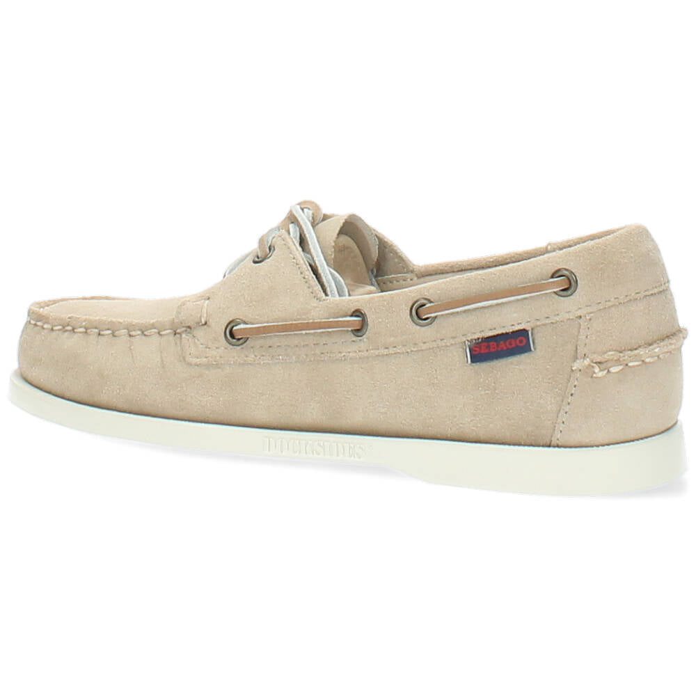 beige bootschoen