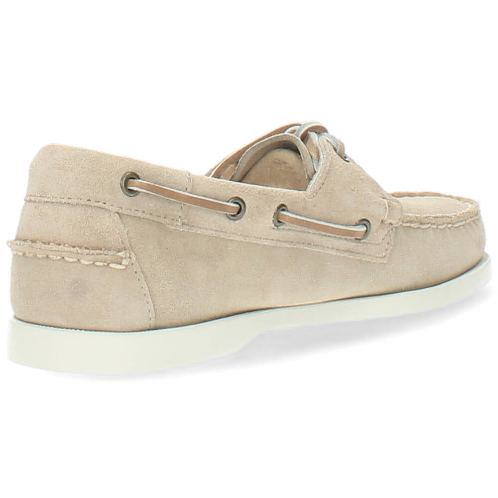 beige bootschoen