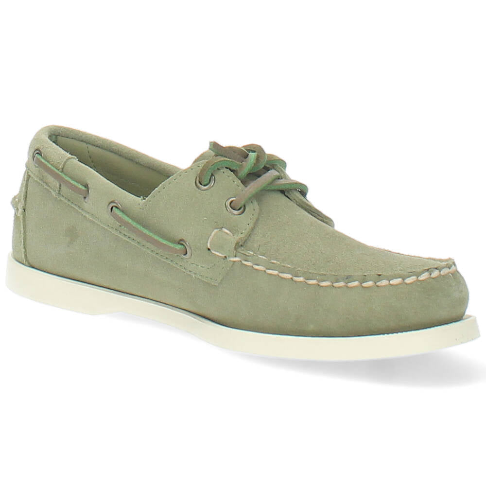 kaki bootschoen