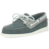 blauwe bootschoen