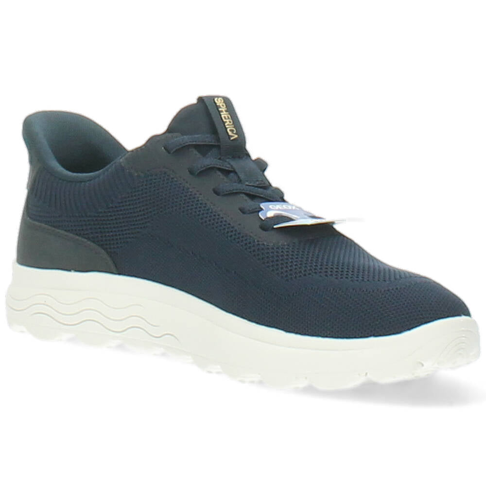 blauwe sneaker