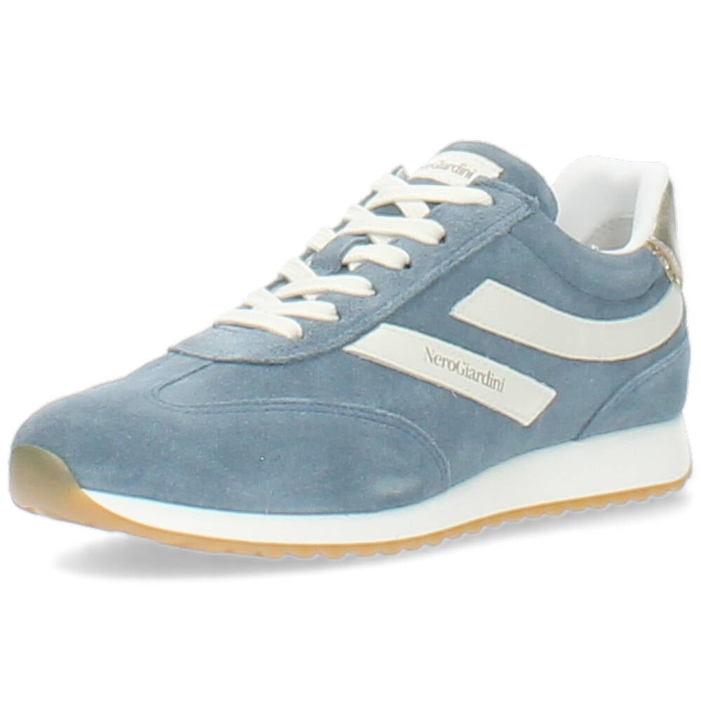 blauwe sneaker